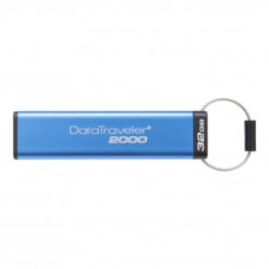 kingston datatraveler2000 keypad encrypted usb flash drive 32gb dt2000 32gb