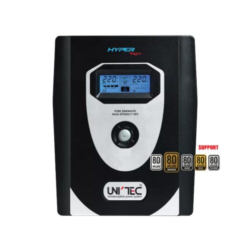 0006625 unitec hyper max 2000 2000va1400w 7.2ah เครื่องสำรองไฟ