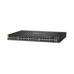 hpe aruba networking cx6200f 48g class4 poe and 4sfp 370w switch 001