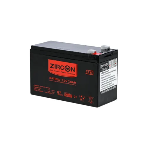 ZC BATTERY 12V 7 8AH