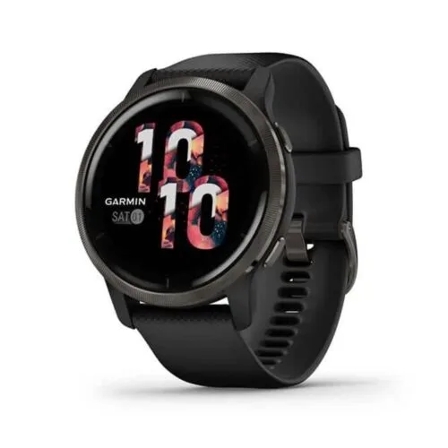 Garmin Smartwatch Venu 2 Slate with Black Band 1 square medium 500x500 1