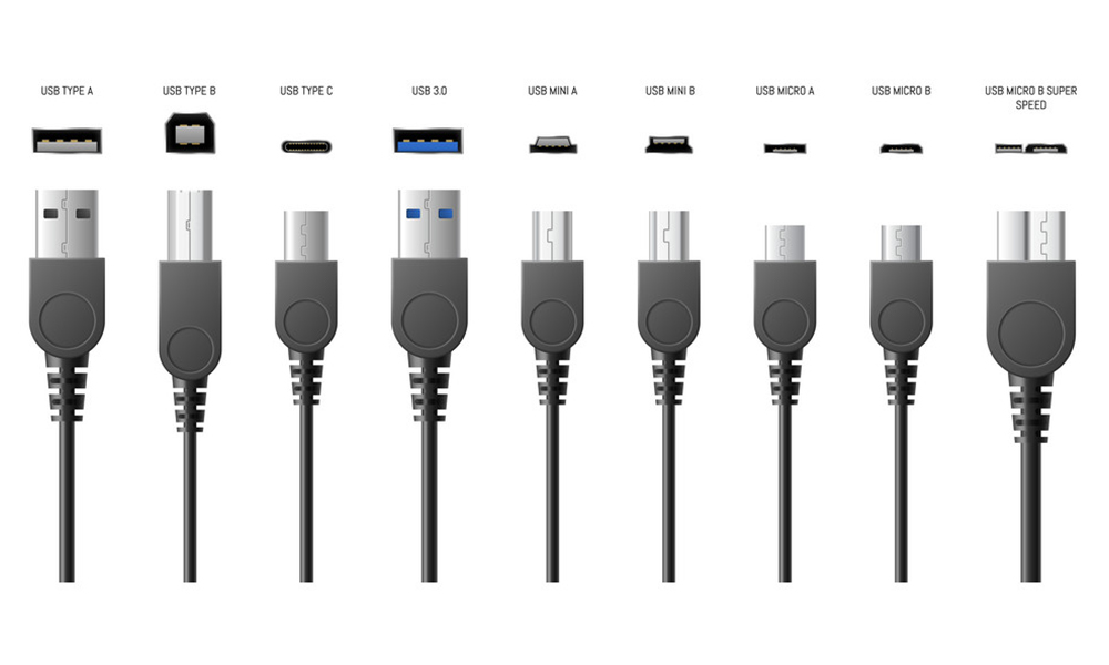 สาย USB คืออะไร มีกี่แบบ กี่เวอร์ชั่น แต่ละแบบต่างกันอย่างไร