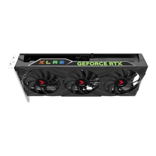 VGA (การ์ดแสดงผล) PNY GEFORCE RTX 4060 8GB XLR8 GAMING VERTO EPIC-X RGB TRIPLE FAN DLSS 3 - 8GB GDDR6 (VCG40608TFXXPB1) - Image 3