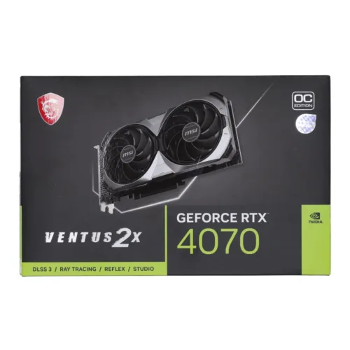 VGA (การ์ดแสดงผล) MSI GEFORCE RTX 4070 VENTUS 2X E 12G OC - 12GB GDDR6X - Image 8