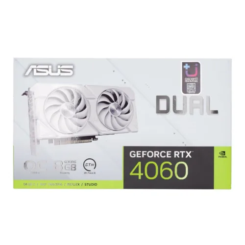 VGA (การ์ดแสดงผล) ASUS DUAL GEFORCE RTX 4060 EVO WHITE OC EDITION 8GB GDDR6 (DUAL-RTX4060-O8G-EVO-WHITE) - Image 8