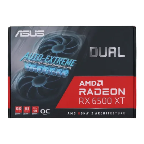 VGA (การ์ดแสดงผล) ASUS DUAL RADEON RX 6500 XT V2 OC EDITION 4GB GDDR6 (DUAL-RX6500XT-O4G-V2) - Image 8