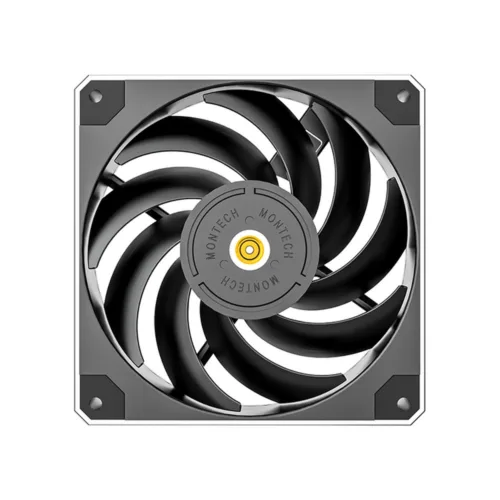 MONTECH METAL PWM FAN Black jpg