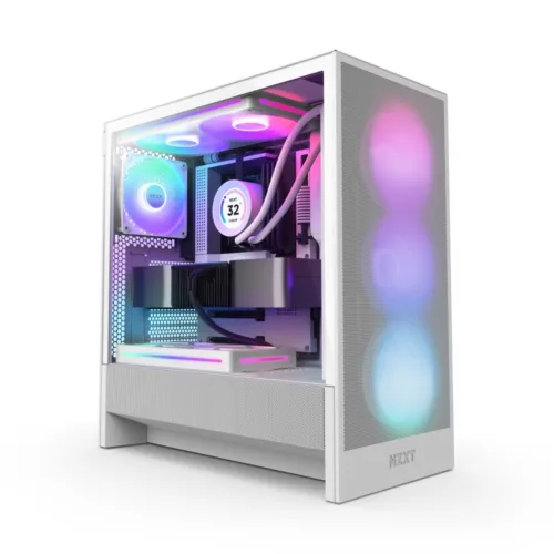 NZXT H FLOW RGB White jpg