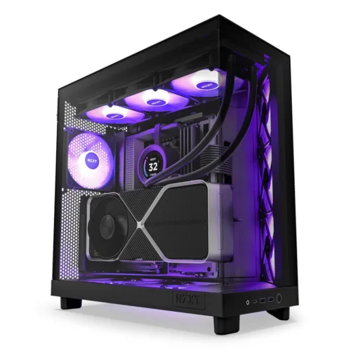 NZXT H Flow RGB Black jpg