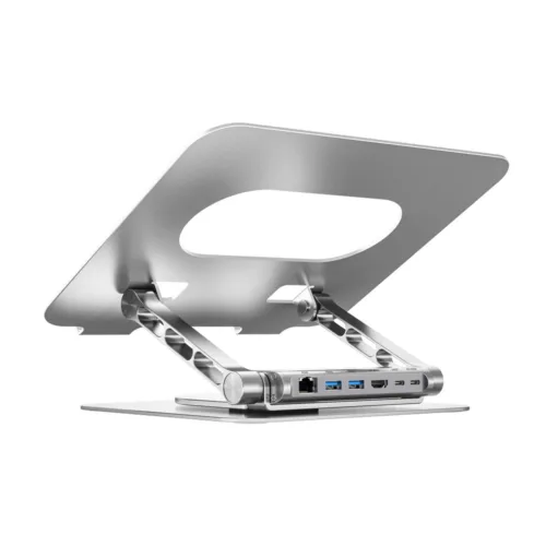 UNITEK Laptop Stand with Detachable USB C Hub jpg