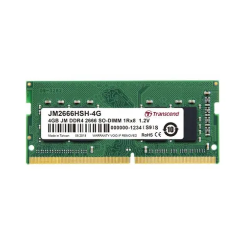 RAM NOTEBOOK (แรมโน้ตบุ๊ค) TRANSCEND 4GB JM DDR4 2666 SO-DIMM 1Rx16 1.2V