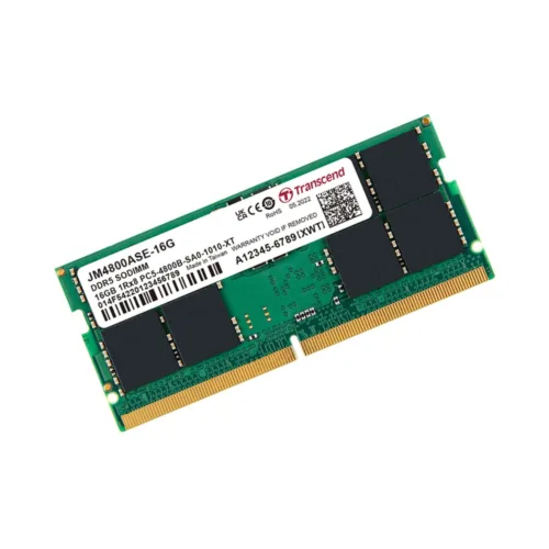 RAM NOTEBOOK (แรมโน้ตบุ๊ค) TRANSCEND 16GB JM DDR5 4800 SO-DIMM 1Rx8 1.1V - Image 2