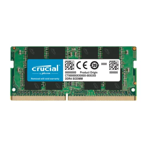 RAM NOTEBOOK (แรมโน้ตบุ๊ค) CRUCIAL 32GB DDR4-3200 SODIMM CL22 (CT32G4SFD832A)