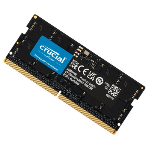 RAM NOTEBOOK (แรมโน้ตบุ๊ค) CRUCIAL 8GB DDR5-4800 SODIMM CL40 16Gbit (CT8G48C40S5) - Image 2