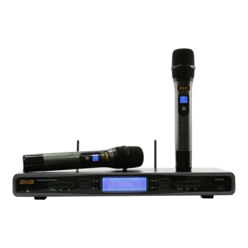 WIRELESS MICROPHONE SET (ชุดไมโครโฟนไร้สาย) BMB PREMIUM MICROPHONE (WB-5000S)