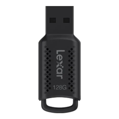 128 GB FLASH DRIVE (แฟลชไดร์ฟ) LEXARJUMPDRIVE V400 128GB USB 3.0 (LXR-LJDV400128G) (BLACK)