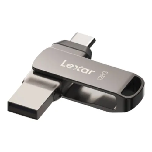 128 GB FLASH DRIVE (แฟลชไดร์ฟ) LEXAR DUAL DRIVE D400 USB 3.1 TYPE-C (LXR-LJDD400128G) - Image 3