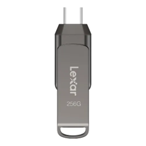 256 GB FLASH DRIVE (แฟลชไดร์ฟ) LEXAR DUAL DRIVE D400 USB 3.1 TYPE-C (LXR-LJDD400256G)