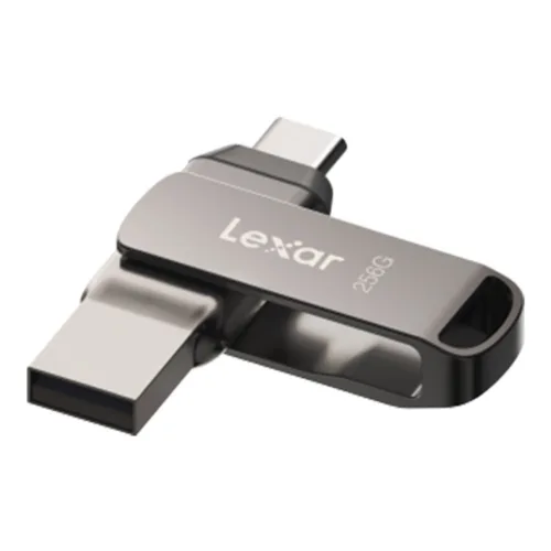 256 GB FLASH DRIVE (แฟลชไดร์ฟ) LEXAR DUAL DRIVE D400 USB 3.1 TYPE-C (LXR-LJDD400256G) - Image 3