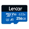 256 GB MICRO SD CARD (ไมโครเอสดีการ์ด) LEXAR 633X MICROSDHC/XC UHS-I (W ADAPTER) (LXR-LSDMI256BB633A)