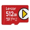 512 GB MICRO SD CARD (ไมโครเอสดีการ์ด) LEXAR PLAY MICROSDXC UHS-I (W/O ADAPTER) (LXR-LMSPLAY512G)