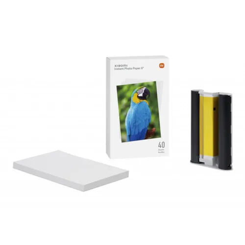 PAPER (กระดาษโฟโต้) XIAOMI PHOTO PAPER 6 INCH (40PCS) (43711) (XMI-BHR6757GL)