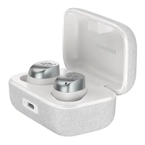 TRUE WIRELESS (หูฟังไร้สาย) SENNHEISER MOMENTUM TW4 WHITE SILVER (SHS-4260752332415)